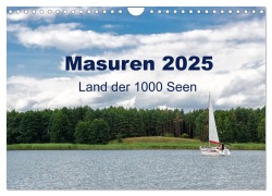 Masuren 2025 - Land der 1000 Seen (Wandkalender 2025 DIN A4 quer), CALVENDO Monatskalender - Oliver Nowak
