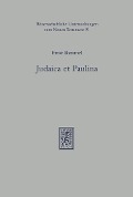 Cover-Bild zum Titel 'Judaica et Paulina' von 'Ernst Bammel'