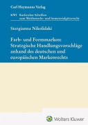 Cover-Bild zum Titel 'Farb- und Formmarken' von 'Stergianna Nikolidaki'