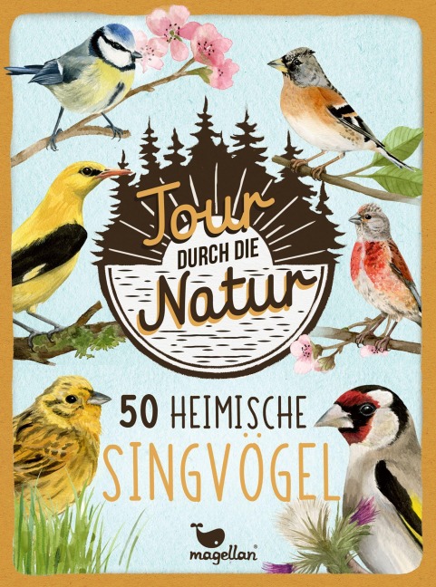 Tour durch die Natur - 50 heimische Singvögel - 