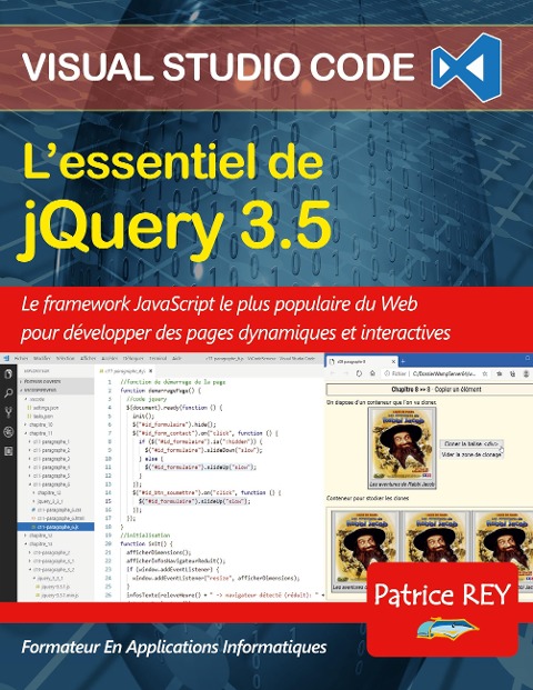 L'essentiel de jQuery 3.5 - Patrice Rey