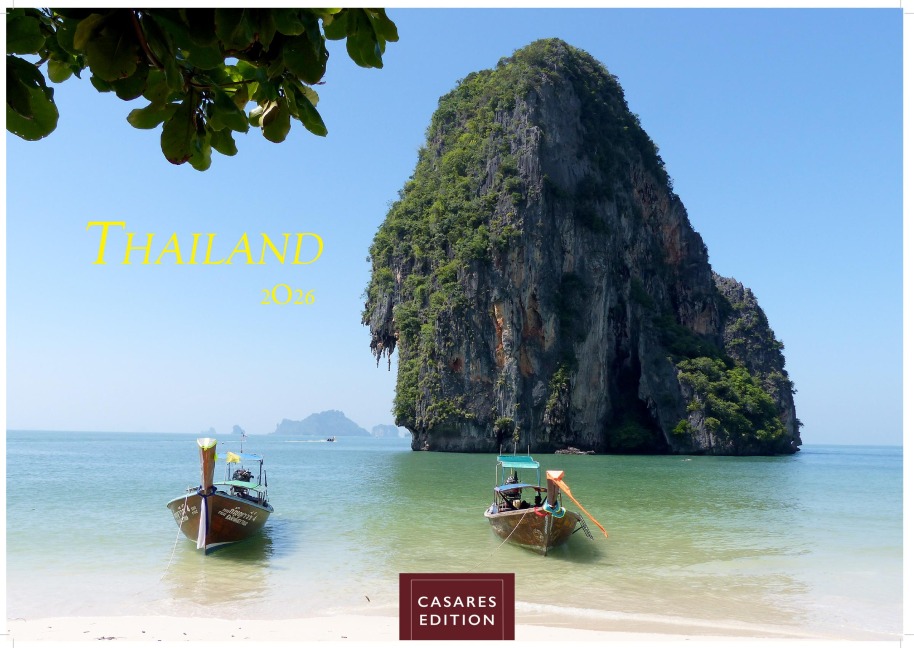Thailand Kalender 2026 - Wandkalender | Fotokalender Asien 35x50cm Grosses Format - Hochwertiger für 2026 - von der beeindruckenden Schönheit des Landes - 