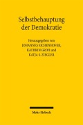 Cover-Bild zum Titel 'Selbstbehauptung der Demokratie' von ''