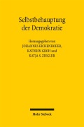 Cover-Bild zum Titel 'Selbstbehauptung der Demokratie' von ''