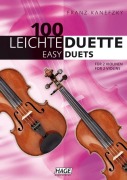 Cover-Bild zum Titel '100 leichte Duette für 2 Violinen' von 'Franz Kanefzky'