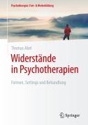 Cover-Bild zum Titel 'Widerstände in Psychotherapien' von 'Thomas Abel'