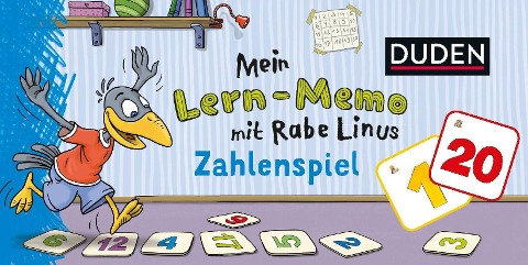 Mein Lern-Memo mit Rabe Linus - Zahlenspiel VE 3 - Dorothee Raab