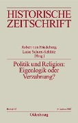 Cover-Bild zum Titel 'Politik und Religion: Eigenlogik oder Verzahnung?' von ''