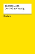 Cover-Bild zum Titel 'Der Tod in Venedig' von 'Thomas Mann'