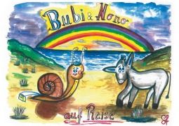 Cover-Bild zum Titel 'Bubi & Nono auf Reise' von 'Roman Schafnitzel'