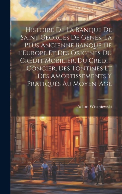 Histoire de la Banque de Saint Georges de Gênes, la plus ancienne banque de l'Europe et des origines du crédit mobilier, du crédit concier, des tontin - Adam Wiszniewski