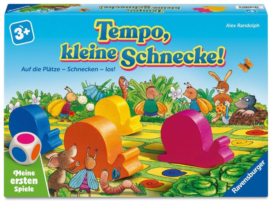 Tempo, kleine Schnecke! - Kinderspiel ab 3 Jahre - Alex Randolph