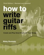 Cover-Bild zum Titel 'How to Write Guitar Riffs' von 'Rikky Rooksby'