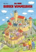 Cover-Bild zum Titel 'Das große Burgen Wimmelbuch - Entdecke das Leben im Mittelalter!' von 'Mele Brink'