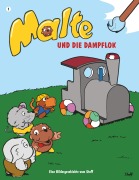 Cover-Bild zum Titel 'Malte und die Dampflok' von 'Stefan Bischoff'