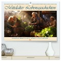 Mittelalter Lebensgeschichten (hochwertiger Premium Wandkalender 2025 DIN A2 quer), Kunstdruck in Hochglanz - Kerstin Waurick