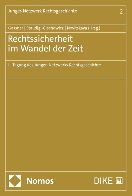 Rechtssicherheit im Wandel der Zeit - 