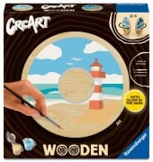 Cover-Bild zum Titel 'CreArt, Malen nach Zahlen Wooden - Sea' von ''