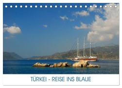 Cover-Bild zum Titel 'Türkei - Reise ins Blaue (Tischkalender 2027 DIN A5 quer), CALVENDO Monatskalender' von 'Christiane Kulisch'