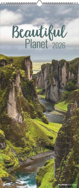 Beautiful Planet 2026 - Foto-Kalender - Wand-Kalender - 30x70 - 