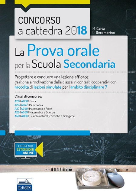CC 4/33 la prova orale per la scuola secondaria. Ambito 7 - 
