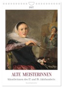 Cover-Bild zum Titel 'Alte Meisterinnen - Künstlerinnen des 17. und 18. Jahrhunderts Kunstkalender (Wandkalender 2027 DIN A4 hoch), CALVENDO Monatskalender' von 'Timearts Kunstkalender'