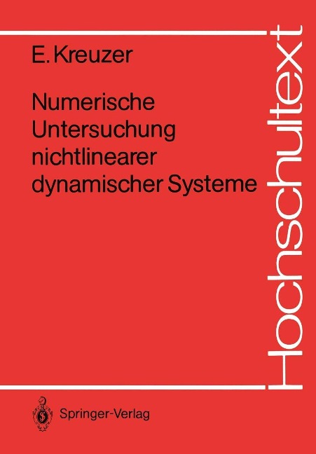 Numerische Untersuchung nichtlinearer dynamischer Systeme - Edwin J. Kreuzer