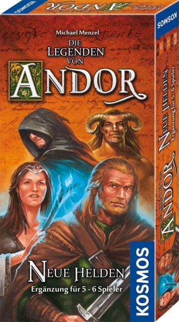Die Legenden von Andor - Erweiterung - Neue Helden - Michael Menzel Die Legenden von Andor - Erweiterung - Neue Helden - Michael Menzel