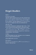 Cover-Bild zum Titel 'Hegel-Studien Band 32' von ''