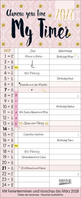 My Timer - Glamour your Time 2027 - 