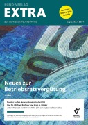 Cover-Bild zum Titel 'EXTRA zur Betriebsratsvergütung' von 'Michael Bachner, Hajo Köhler'