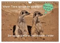 Wenn Tiere Sprechen könnten! Der lustige Sprüche Geburtstagskalender (Wandkalender 2025 DIN A4 quer), CALVENDO Monatskalender - Frank Gayde