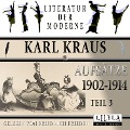 Cover-Bild zum Titel 'Aufsätze 1902-1914 - Teil 3' von 'Karl Kraus'