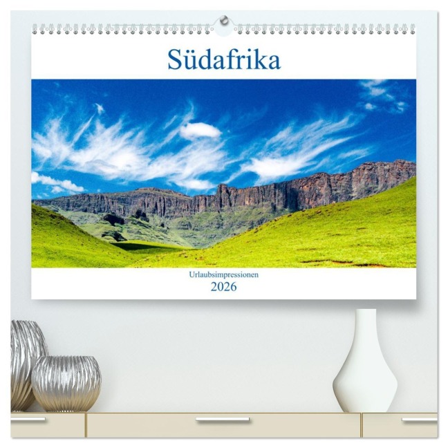 Südafrika - Urlaubsimpressionen (hochwertiger Premium Wandkalender 2026 DIN A2 quer), Kunstdruck in Hochglanz - Jürgen Klust