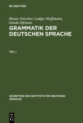 Cover-Bild zum Titel 'Grammatik der deutschen Sprache' von 'Gisela Zifonun, Bruno Strecker, Ludger Hoffmann'