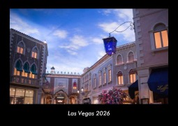 Cover-Bild zum Titel 'Las Vegas 2026 Fotokalender DIN A3' von 'Tobias Becker'