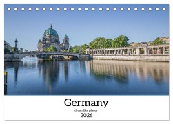 Cover-Bild zum Titel 'Germany dreamlike places (Desk Calendar 2026 DIN A5 landscape), CALVENDO 12 Month DeskCalendar' von 'Jan Wehnert'