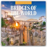 Cover-Bild zum Titel 'Bridges of the World - Brücken der Welt 2026 - 16-Monatskalender' von 'Robin Red'