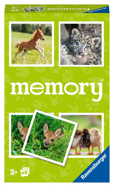Tierbaby memory® - Reisespiel ab 3 Jahre - William H. Hurter