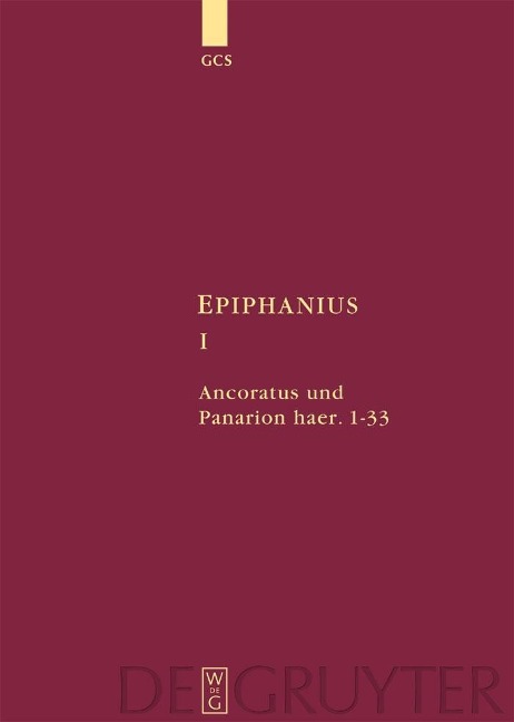 Ancoratus und Panarion haer. 1-33 - 