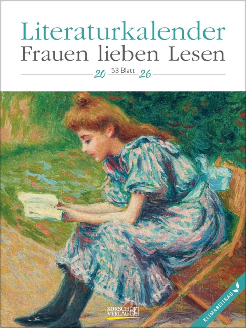 Literaturkalender Frauen lieben Lesen 2026 - 