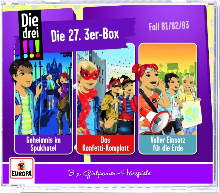 Die drei !!! 3er Box - Folgen 81-83 (3 Audio-CDs) - 