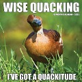 Wise Quacking 2025 12 X 12 Wall Calendar - Willow Creek Press