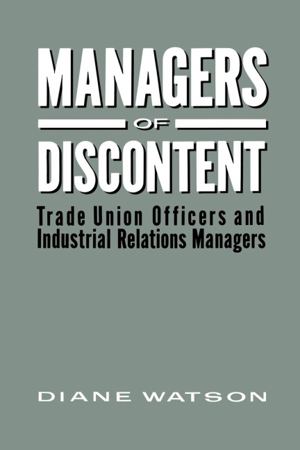 Managers of Discontent - Diane H. Watson