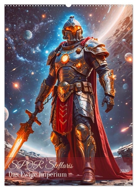 SPQR Stellaris - Das Ewige Imperium (Wandkalender 2026 DIN A2 hoch), CALVENDO Monatskalender - Sell Pixs:Sell