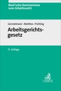 Cover-Bild zum Titel 'Arbeitsgerichtsgesetz. ArbGG' von 'Claas-Hinrich Germelmann, Hans-Christoph Matthes, Hanns Prütting'