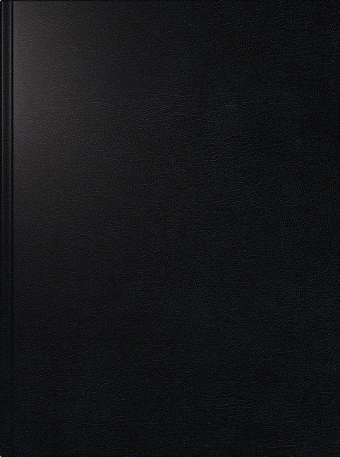 rido/idé 7026003907 Buchkalender Mod. Mentor 2027 A5, Kunststoff, schwarz - 