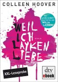 Cover-Bild zum Titel 'Weil ich Layken liebe. Leseprobe' von 'Colleen Hoover'