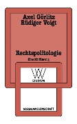 Cover-Bild zum Titel 'Rechtspolitologie' von 'Axel Görlitz, Voigt R¿diger'