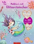 Cover-Bild zum Titel 'Malblock mit Glitzersteinchen' von ''